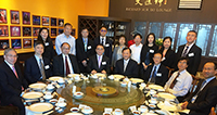 中國科學院代表團與中大常務副校長華雲生教授及代表共晉午宴